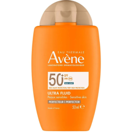 Avene Ultra Fluid Perfector SPF50+ Cilt Tonu Eşitleyici Renkli Güneş Kremi 50ml - 1