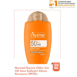 Avene Ultra Fluid Perfector SPF50+ Cilt Tonu Eşitleyici Renkli Güneş Kremi 50ml - 2