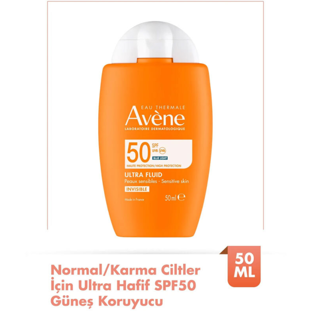Avene Ultra Fluid SPF 50 Güneş Koruyucu 50ml - 2