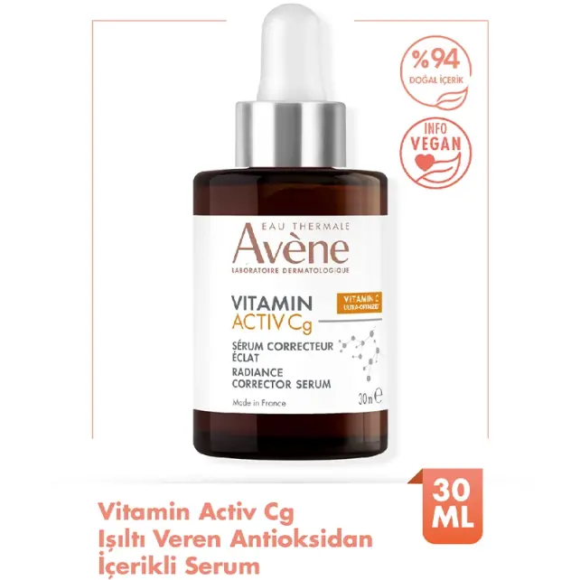 Avene Vitamin Activ Cg Radiance Correcteur - Aydınlatıcı Etkili Serum 30ml - 2