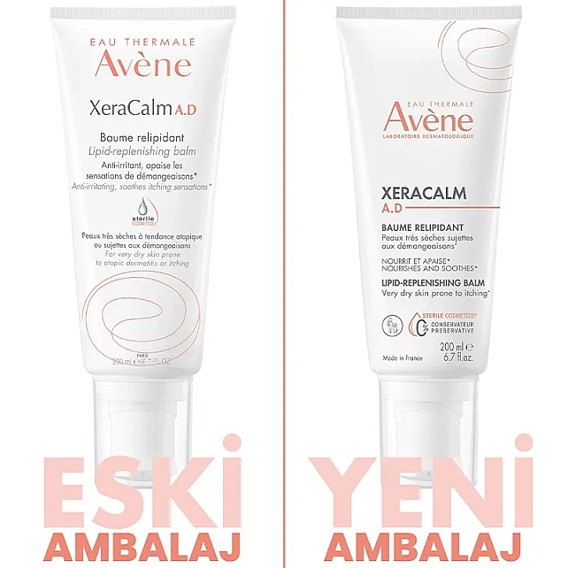 Avene XeraCalm A.D Lipid - Replenishing Balm - Atopi Eğilimli Ciltler İçin Nemlendirici Balsam 200ml - 5