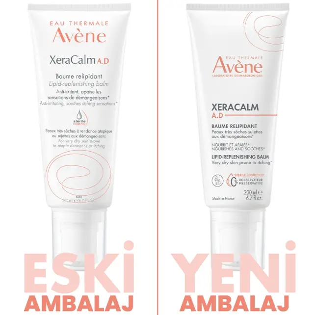 Avene XeraCalm A.D Lipid-Replenishing Balm - Atopi Eğilimli Ciltler İçin Nemlendirici Balsam 200ml - 5