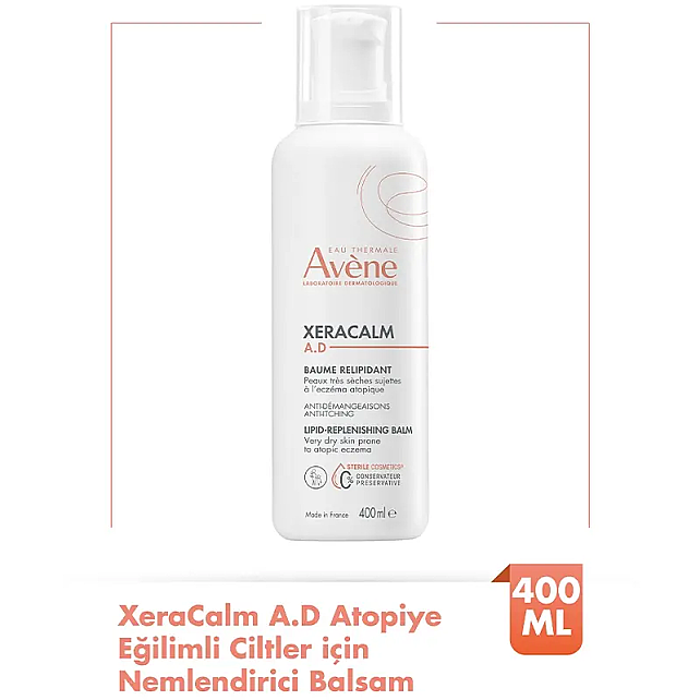 Avene XeraCalm A.D Lipid - Replenishing Balm - Atopi Eğilimli Ciltler İçin Nemlendirici Balsam 400ml - 2