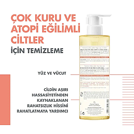 Avene XeraCalm A.D Lipid - Replenishing Cleansing Oil - Atopiye Eğilimli Ciltler İçin Temizleme Yağı 400ml - 3