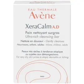 Avene XeraCalm A.D Ultra Rich Cleansing Bar - Atopi Eğilimli Ciltler İçin Yıkama Sabunu 100gr - Avene