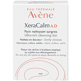 Avene XeraCalm A.D Ultra Rich Cleansing Bar - Atopi Eğilimli Ciltler İçin Yıkama Sabunu 100gr - Avene