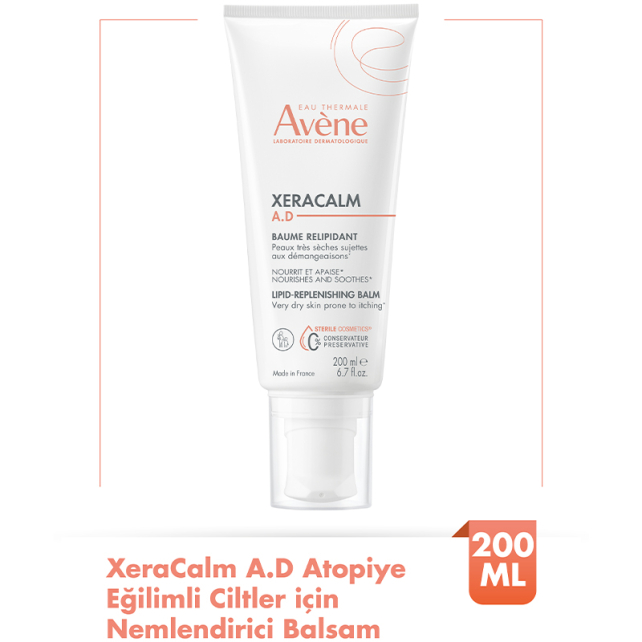 Avene XeraCalm A.D Lipid-Replenishing Balm - Atopi Eğilimli Ciltler İçin Nemledirici Balsam 200ml - 2