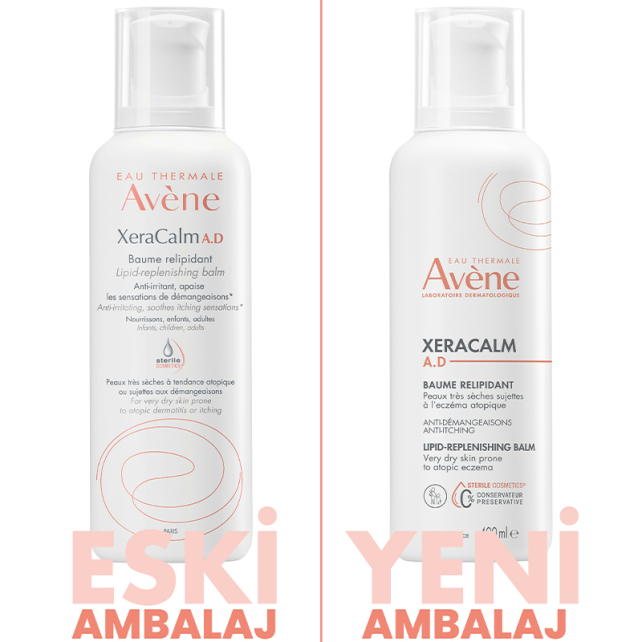 Avene XeraCalm A.D Lipid-Replenishing Balm - Atopi Eğilimli Ciltler İçin Nemledirici Balsam 400ml - 5