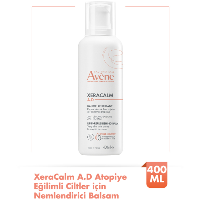 Avene XeraCalm A.D Lipid-Replenishing Balm - Atopi Eğilimli Ciltler İçin Nemledirici Balsam 400ml - 2