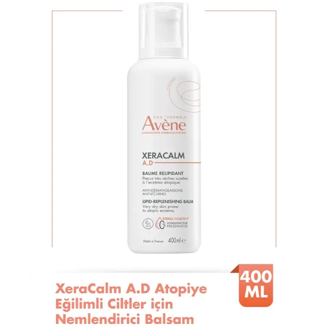 Avene XeraCalm A.D Lipid-Replenishing Balm - Atopi Eğilimli Ciltler İçin Nemledirici Balsam 400ml - 2