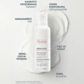 Avene XeraCalm A.D Lipid-Replenishing Cream - Atopi Eğilimli Ciltler İçin Nemlendirici 400ml - 3