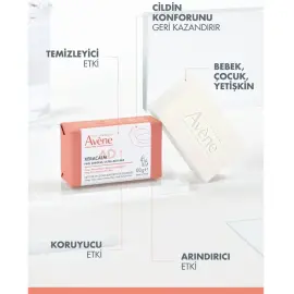 Avene XeraCalm A.D Pain Sugras Ultra Riche Bar - Temizleyici Sabun 100g - 5