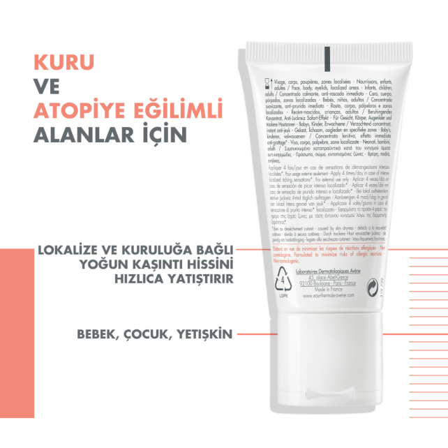 Avene XeraCalm A.D Soothing Concentre - Kuruluğa Bağlı Kaşıntı Karşıtı Konsantre Krem 50ml - 3