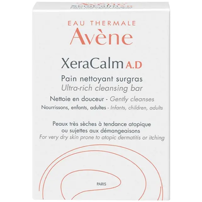 Avene XeraCalm A.D Ultra Rich Cleansing Bar - Atopi Eğilimli Ciltler İçin Yıkama Sabunu 100gr - 1