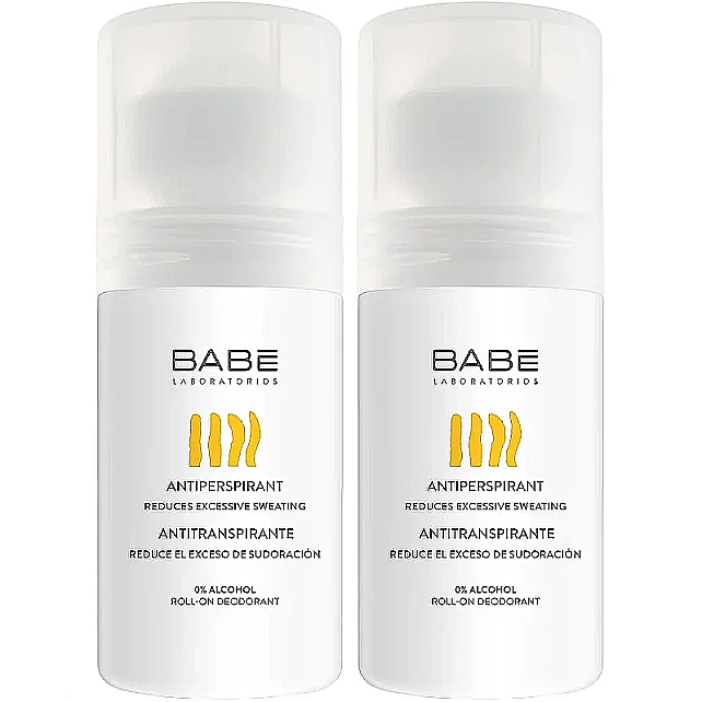 Babe Antiperspirant Roll-On Deodorant 50ml İkili Set - 1