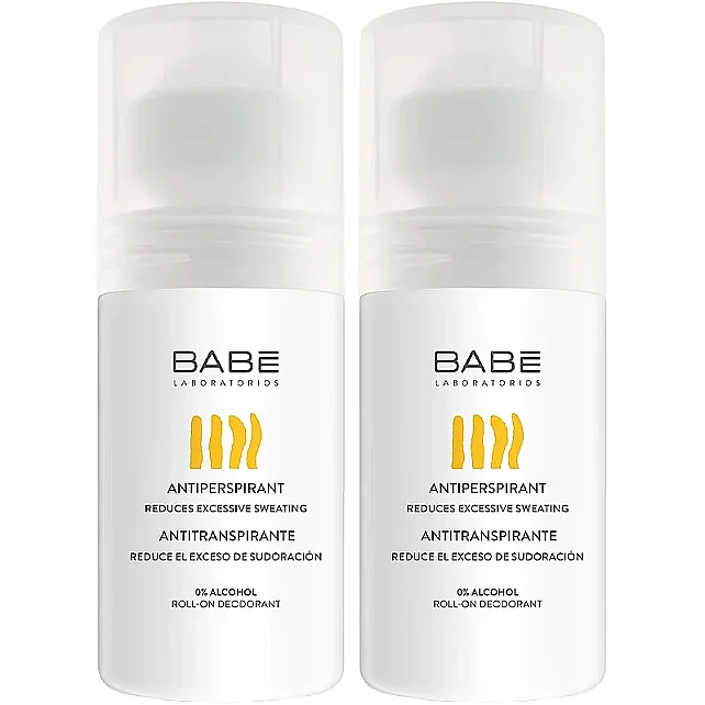 Babe Antiperspirant Roll On Deodorant 50ml İkili Set - 1