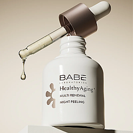 Babe HealthyAging+ Multi Renewal Night - Peeling Serum 30ml - 3