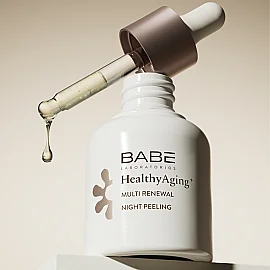Babe HealthyAging+ Multi Renewal Night - Peeling Serum 30ml - 3