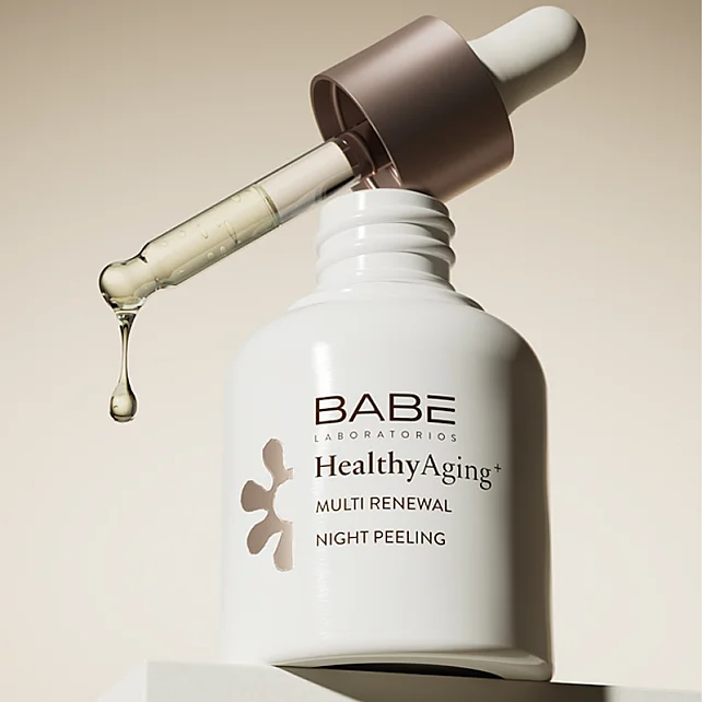 Babe HealthyAging+ Multi Renewal Night - Peeling Serum 30ml - 3