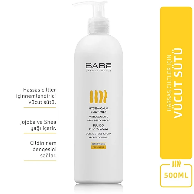 Babe Hydra Calm Body Milk - Nemlendirici Vücut Sütü 500ml - 2