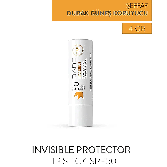 Babe Invisible SPF 50+ Stick Dudak Güneş Koruyucu 4g - 2