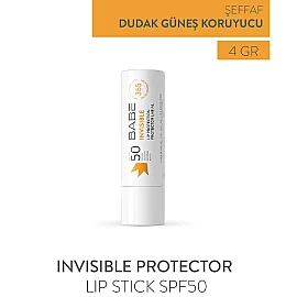 Babe Invisible SPF50+ Stick Dudak Güneş Koruyucu 4 g - 2