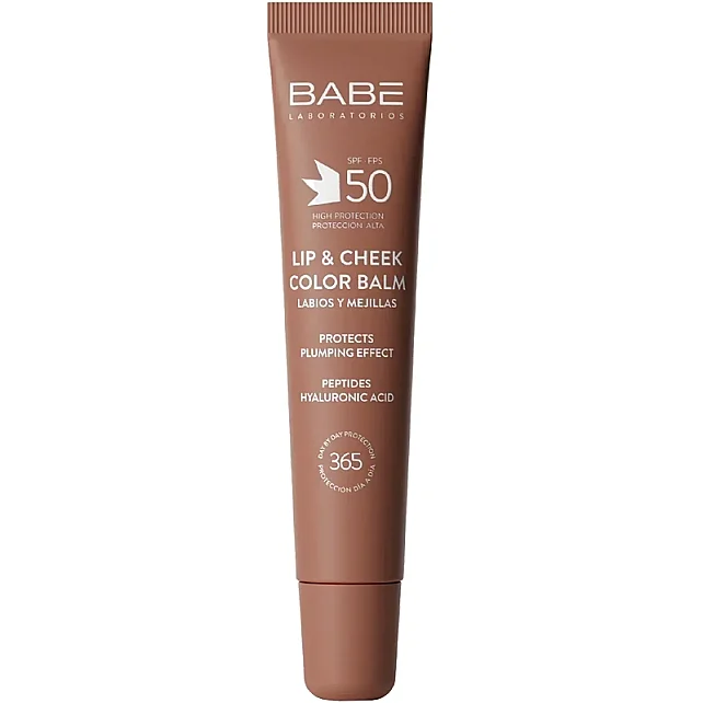 Babe Lip and Cheek Color Balm SPF 50 - Dudak ve Yanak Renklendirici Balsam Mocha 20ml - 1