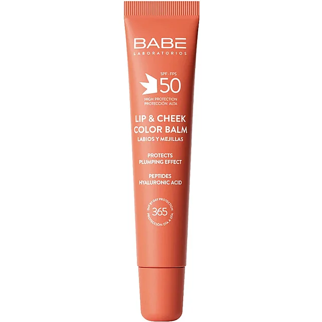 Babe Lip and Cheek Color Balm SPF 50 - Dudak ve Yanak Renklendirici Balsam Nude 20ml - 1