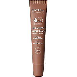 Babe Lip and Cheek Color Balm SPF 50 - Dudak ve Yanak Renklendirici Balsam Mocha 20ml - Babe