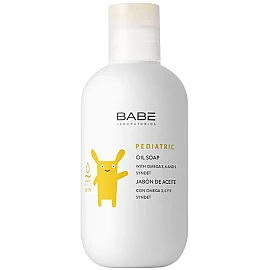 Babe Pediatrik Atopic Skin Oil Soap - Çocuklar için Nemlendirici Duş Yağı 200ml - Babe
