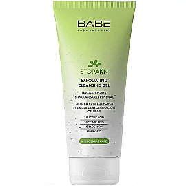 Babe Stop Akn Exfoliating Cleansing Gel - Peeling Etkili Yüz Temizleme Jeli 200ml - Babe