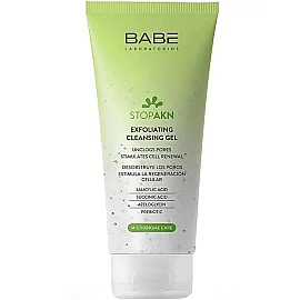 Babe Stop Akn Exfoliating Cleansing Gel - Peeling Etkili Yüz Temizleme Jeli 200ml - Babe