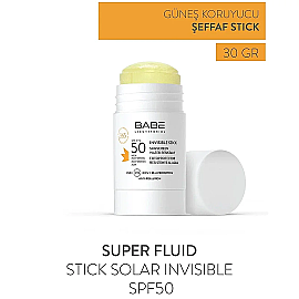 Babe Sunscreen Invisible SPF 50 Stick Güneş Koruyucu 30gr - 2