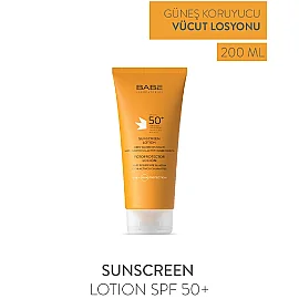 Babe Sunscreen Lotion SPF 50+ Vücut Güneş Koruyucu 200ml - 2