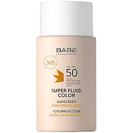 Babe Sunscreen Super Fluid Color SPF 50 - Renkli Güneş Koruyucu 50ml - Babe