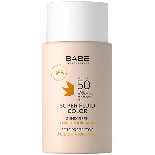 Babe Sunscreen Super Fluid Color SPF 50 - Renkli Güneş Koruyucu 50ml - 1