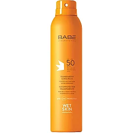 Babe Transparent Sunscreen Wet Skin SPF 50 Transparan Güneş Koruyucu Sprey 200ml - Babe