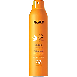 Babe Transparent Sunscreen Wet Skin SPF 50 Transparan Güneş Koruyucu Sprey 200ml - Babe