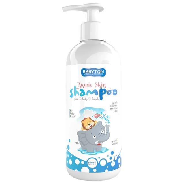 Babyton Atopic Skin - Bebek ve Çocuk Şampuanı 400ml - 1