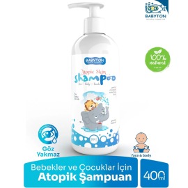 Babyton Atopic Skin - Bebek ve Çocuk Şampuanı 400ml - 2