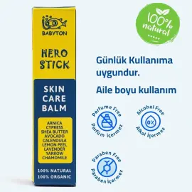 Babyton Hero Stick Skin Care Balm - Yoğun Nemlendirici Balsam 5ml - 2