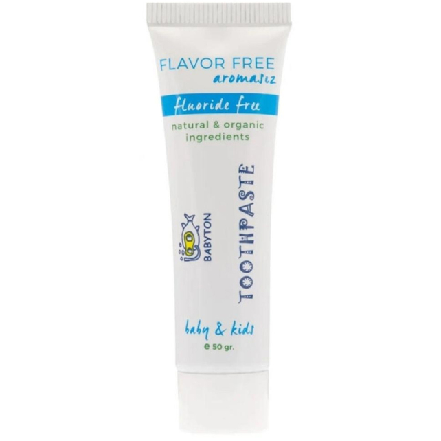 Babyton Natural Organic Toothpaste - Bebek ve Çocuk Doğal Diş Macunu 50g - 1