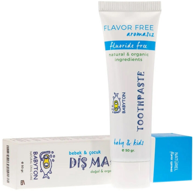 Babyton Natural Organic Toothpaste - Bebek ve Çocuk Doğal Diş Macunu 50g - 2
