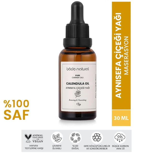 Bade Natural %100 Doğal Aynısefa Çiçeği Yağı 30ml - 2