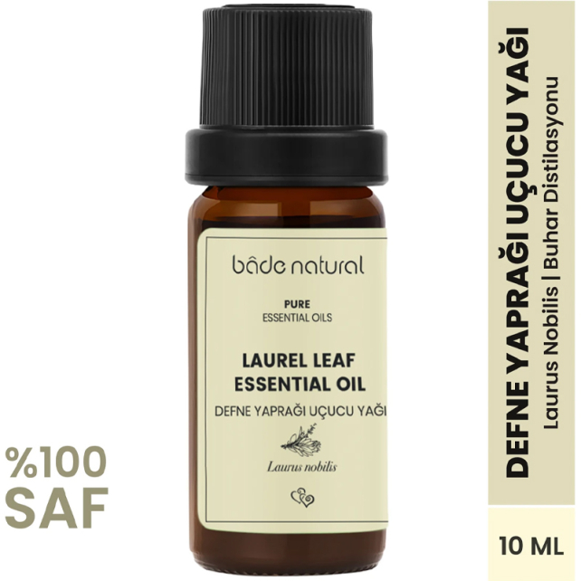 Bade Natural %100 Doğal Defne Yaprağı Uçucu Yağı 10ml - 2