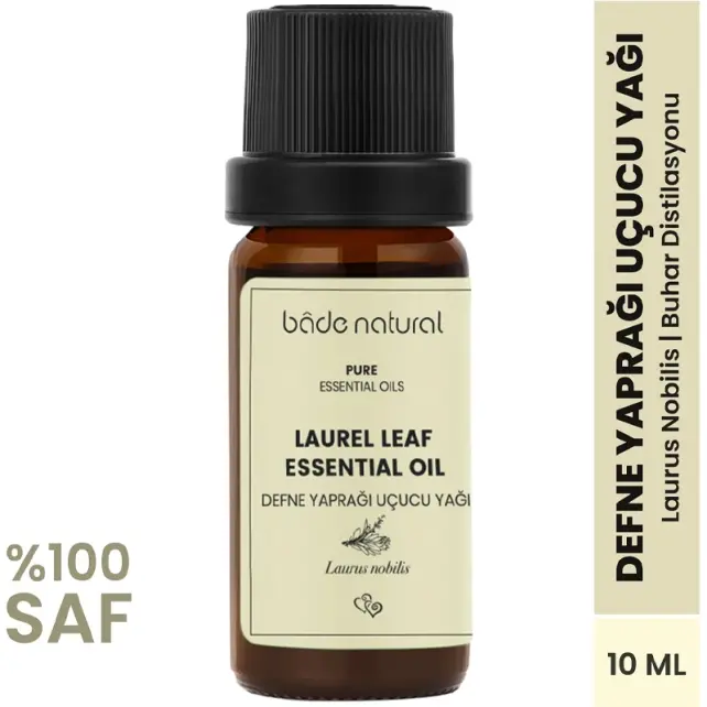 Bade Natural %100 Doğal Defne Yaprağı Uçucu Yağı 10ml - 2