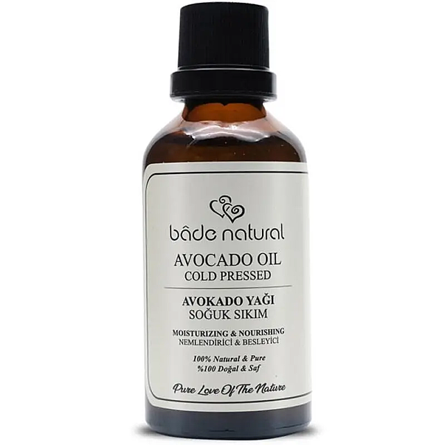 Bade Natural %100 Soğuk Sıkım Avokado Yağı 50ml - 1