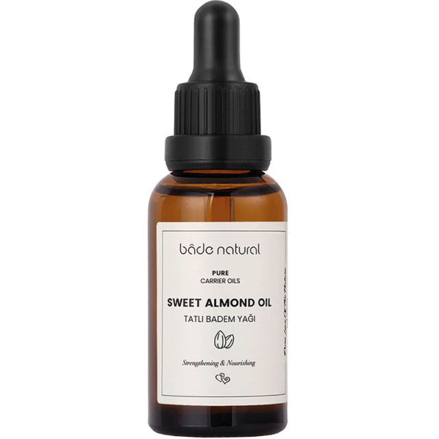 Bade Natural %100 Soğuk Sıkım Badem Yağı 30ml - 1