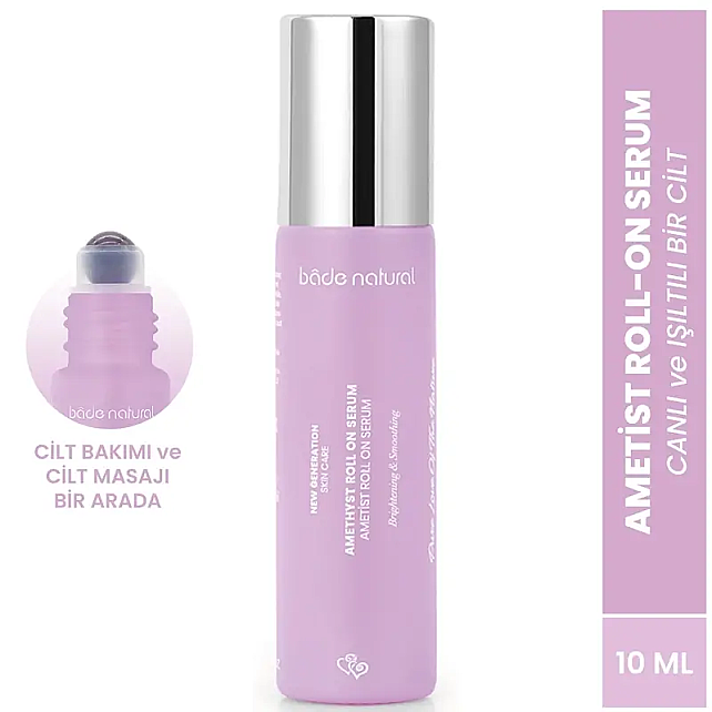 Bade Natural Arındırıcı Ametist Roll-On Serum 10ml - 2