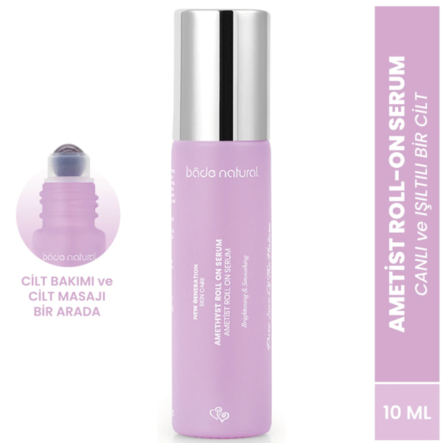 Bade Natural Arındırıcı Ametist Roll On Serum 10ml - 2